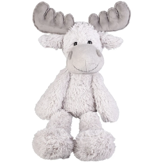 Elch - Aus Plüsch - Ca. 30 Cm - Grau 4 Elch - Aus Plüsch - Ca. 30 Cm - Grau – Bild 2