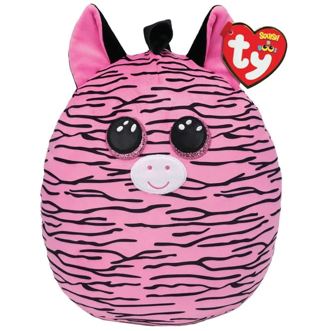 Squish A Boo - Plüsch Kissen - Zebra Zoey - Ca. 30 Cm - Ty 3 Squish A Boo - Plüsch Kissen - Zebra Zoey - Ca. 30 Cm - Ty