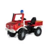 ROLLY TOYS Tretfahrzeug - RollyUnimog - Feuerwehrfahrzeug -Vollständiger Spielwarenladen 225055 4006485038220 rollytoys benz kinderfahrzeugunimog