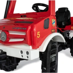 ROLLY TOYS Tretfahrzeug - RollyUnimog - Feuerwehrfahrzeug -Vollständiger Spielwarenladen 225055 4006485038220 rollytoys benz kinderfahrzeugunimog 02