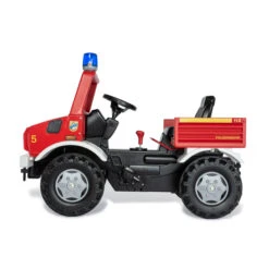 ROLLY TOYS Tretfahrzeug - RollyUnimog - Feuerwehrfahrzeug -Vollständiger Spielwarenladen 225055 4006485038220 rollytoys benz kinderfahrzeugunimog 03