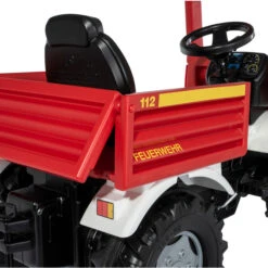 ROLLY TOYS Tretfahrzeug - RollyUnimog - Feuerwehrfahrzeug -Vollständiger Spielwarenladen 225055 4006485038220 rollytoys benz kinderfahrzeugunimog 06