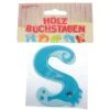 Besttoy - Holzbuchstabe - S - Blau