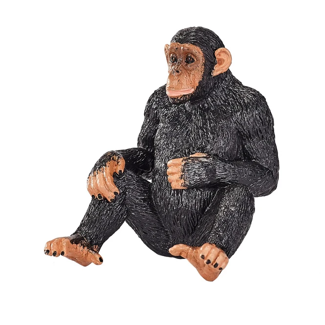 Besttoy Wildlife - Schimpanse - Spielfigur 387265 4 Besttoy Wildlife - Schimpanse - Spielfigur 387265 – Bild 2
