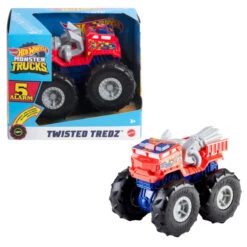 MATTEL Hot Wheels Monster Trucks - Twisted Tredz - 1 Stück -Vollständiger Spielwarenladen 226532 887961928389 hot wheels monstertruck twisted tredz 07