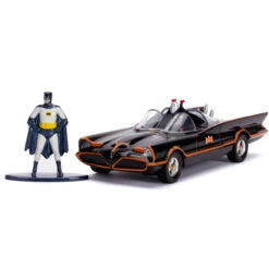 Jada - Classic Batmobil 1966 Mit Batman-Figur - 1:32 -Vollständiger Spielwarenladen 227067 4006333069727 dickie batmobil classic figur 01