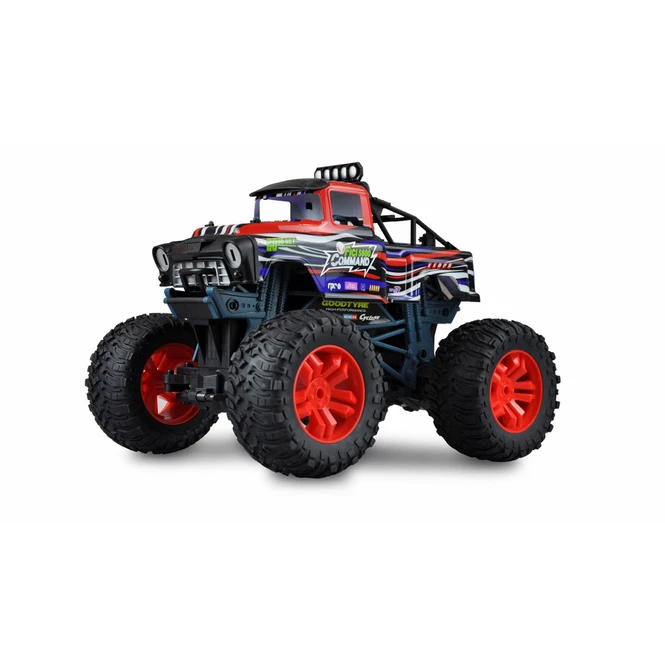 RC Monstertruck Red Command 3 RC Monstertruck Red Command