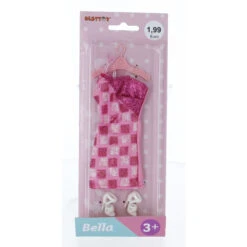 Besttoy - Modepuppenkleid - Cocktailkleid - Pink
