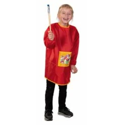 Besttoy - Mal- Und Bastelkittel - Für Kinder - Rot - Verschiedene Größen