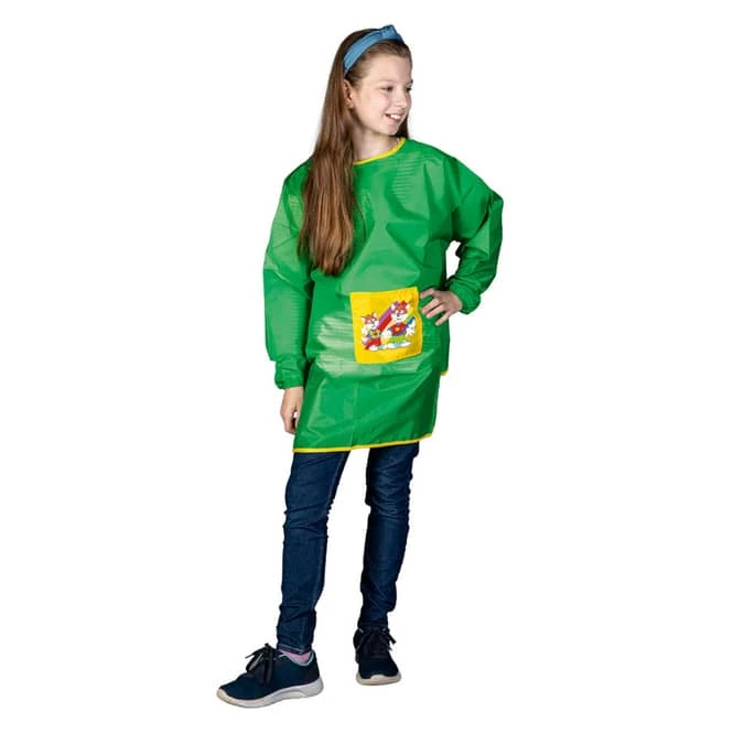 Besttoy - Mal- Und Bastelkittel - Für Kinder - Grün - Verschiedene Größen 3 Besttoy - Mal- Und Bastelkittel - Für Kinder - Grün - Verschiedene Größen