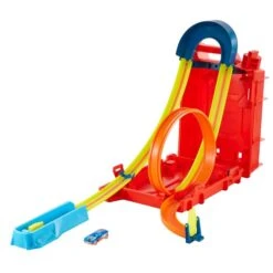 MATTEL Hot Wheels - Strecken Bauset - Kanister Stunt Box -Vollständiger Spielwarenladen 237129 194735034451 mattel hotwheels streckenbauset benzinkanister 01