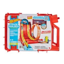 MATTEL Hot Wheels - Strecken Bauset - Kanister Stunt Box -Vollständiger Spielwarenladen 237129 194735034451 mattel hotwheels streckenbauset benzinkanister 03
