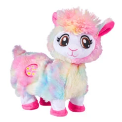 Zuru Pets Alive - Plüsch-Lama Bonnie -Vollständiger Spielwarenladen 238312 4894680009653 petsalive rainbowllama 03