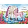 Besttoy - Glitzermosaik Bastelset - Pferd Mit Fohlen