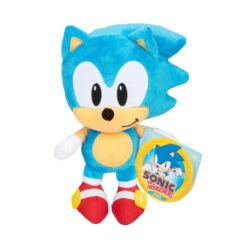 JAKKS PACIFIC Sonic - Plüschfigur - 23 Cm - 1 Stück -Vollständiger Spielwarenladen 241968 192995411210 jakks display sonic plueschfiguren 09