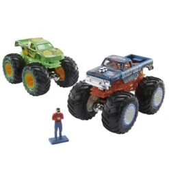 MATTEL Hot Wheels Monster Trucks - Wettkampf Rennstrecke -Vollständiger Spielwarenladen 242509 194735058082 mattel wettkampf rennstrecke 06
