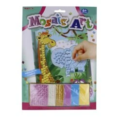 Besttoy - Glitzermosaik Bastelset - Dschungeltiere