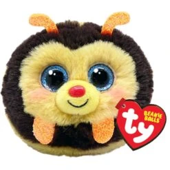 Ty Beanie Balls - Biene Zinger - Ca. 7 Cm