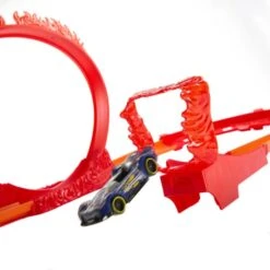 MATTEL Hot Wheels - Track Builder Flame Stunt Pack -Vollständiger Spielwarenladen 248704 194735123872 Mattel Track Builder Stunt Pack 08