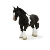 Besttoy Farmland - Clydesdale Pferd Schwarz-weiß - Spielfigur 387085 1 Besttoy Farmland - Clydesdale Pferd Schwarz-weiß - Spielfigur 387085 -Vollständiger Spielwarenladen 387085 clydesdale horse black and white 1