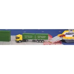 Siku Super 3921 - LKW Mit Container - Maßstab: 1:50 -Vollständiger Spielwarenladen 3921 katalog diorama1