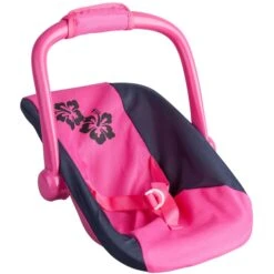 Besttoy - Puppen Autositz - Verschiedene Modelle -Vollständiger Spielwarenladen 4016096210458 puppen autositz hibiskusbluete
