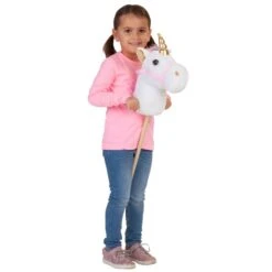 Besttoy Steckenpferd - Einhorn -weiß - Ca. 100 Cm -Vollständiger Spielwarenladen 4016096307530 2007282