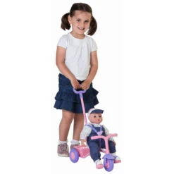 Besttoy - Weichpuppe - Nele Mit Dreirad - Ca. 43 Cm -Vollständiger Spielwarenladen 4016096308148 2009143