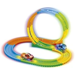 Rennbahn Zum Zusammenstecken - Glow In The Dark -Vollständiger Spielwarenladen 4016096366704 21185110
