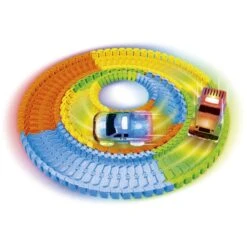 Rennbahn Zum Zusammenstecken - Glow In The Dark -Vollständiger Spielwarenladen 4016096366704 2118519