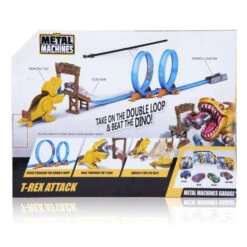 Zuru Metal Machines Rennbahn - T-Rex Attack - Ca. 3,6m 13 Zuru Metal Machines Rennbahn - T-Rex Attack - Ca. 3,6m -Vollständiger Spielwarenladen 6702 metalmachines t rexattack 04